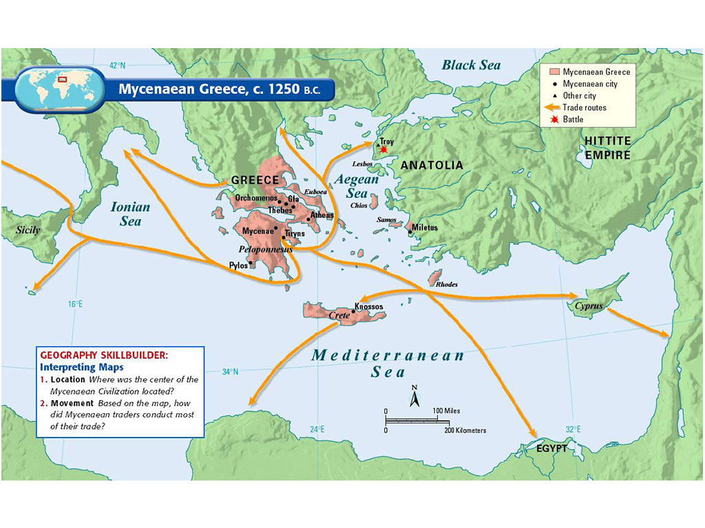 From Trading Post to Emporium in the Mare Nostrum - Mycenaean Trading Posts